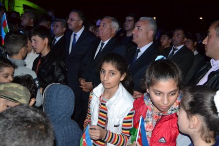 Horadizdə su festivalı keçirilib