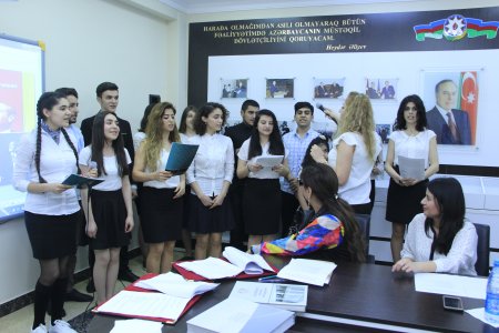 BSU-da Atatürkə həsr olunmuş tədbir keçirilib