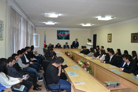 Nərimanov rayonunda “Gənclərin Sahibkarlıq Modeli” layihəsinin daha bir təlimi keçirilib.